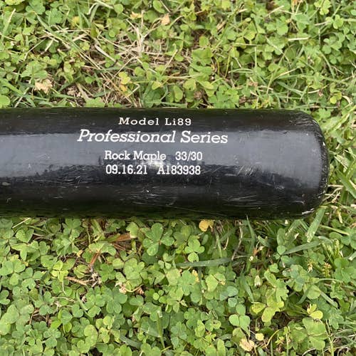 Dove Tail Brand Wood Bat Rock Maple Size 33/30 Model LI89