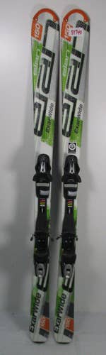 Used Elan Exar Wide 150cm Skis With Elan ESP 10 Bindings (SY740)