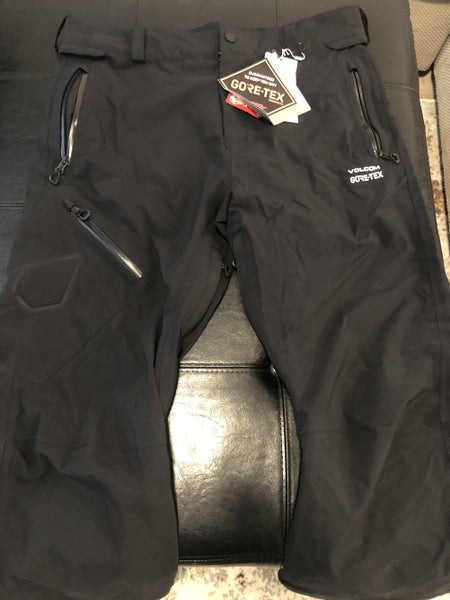 US Snowboard Team Issued - Black Men's Adult New Large Volcom Pants