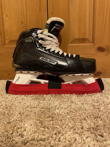 Used Bauer Regular Width  Size 12 Supreme S29 Hockey Goalie Skates