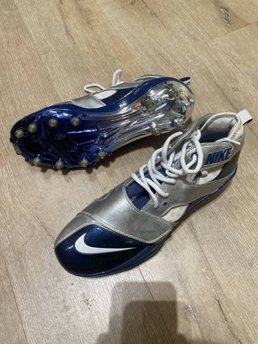 Blue Chip 2011 Nike Huarache 2 Cleats Size 11