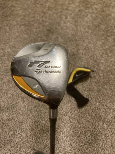 Men's Right Handed Regular Flex 3 Wood R7 Draw Fairway Wood