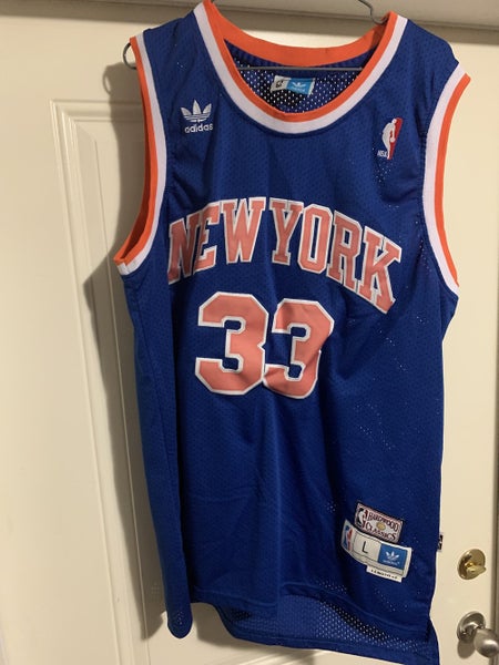 Carmelo Anthony Youth New York Knicks Blue Replica Basketball Jersey by  Adidas