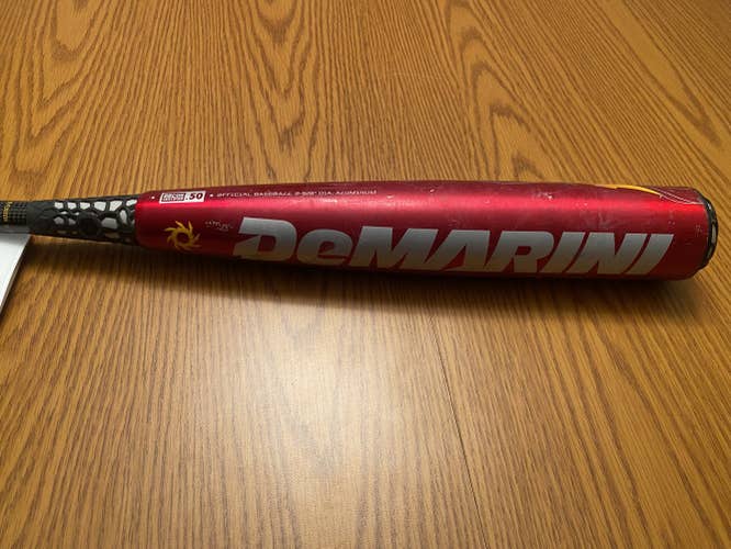 Used DeMarini Overlord FT Voodoo Bat (-3) 29 oz 32"
