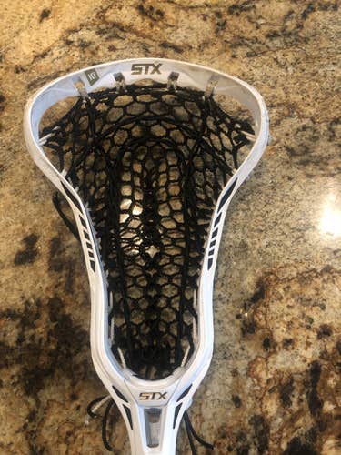 White Used Attack & Midfield STX Strung Crux Head