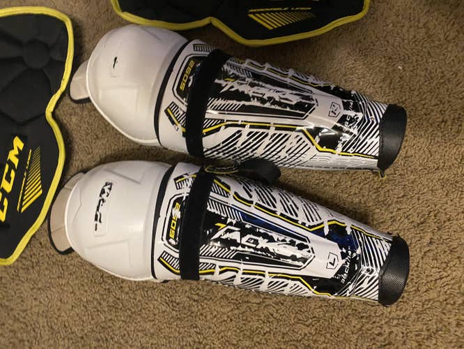 used CCM Tacks Shin Pads