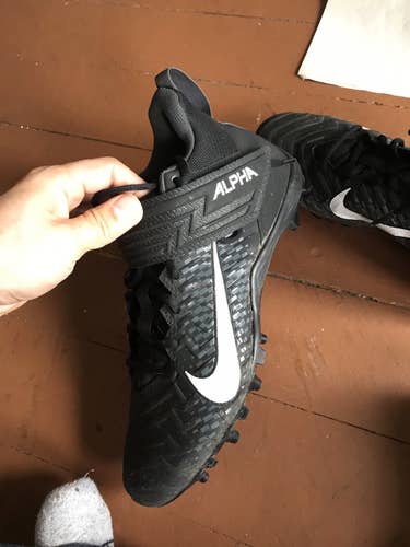 Black Used Molded Cleats High Top ALPHA