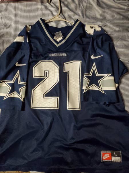 Vintage NFL Dallas Cowboys Deion Sanders 21 Team Nike Jersey