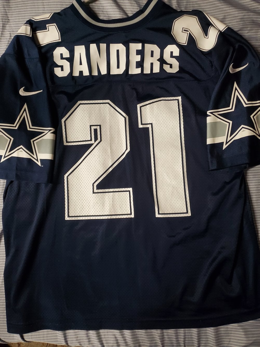 Dallas Cowboys Nike #21 Sanders Branded Jersey - BTF Store