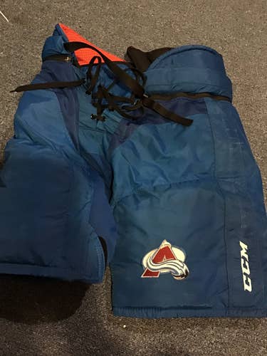Colorado Avalanche Game Used Pro Stock CCM HP45X Large #84