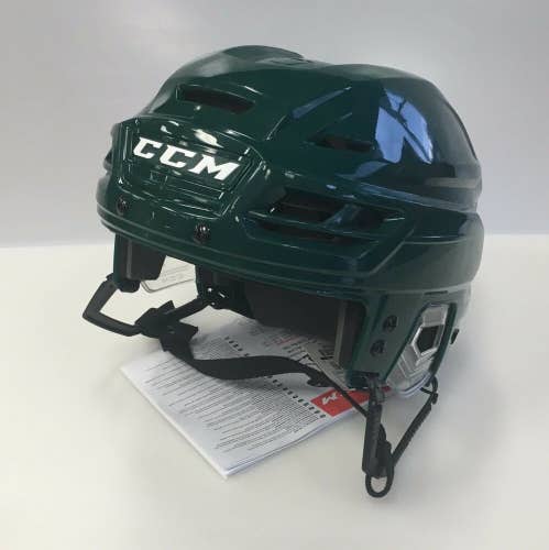 New CCM Resistance 100 NHL/AHL Pro Stock/Return small S ice hockey helmet green