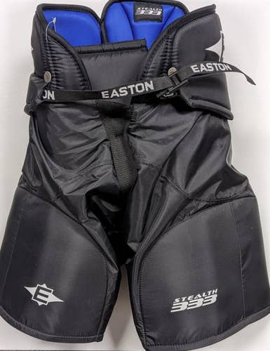 Black Senior New XS Easton Stealth 333 Hockey Pants