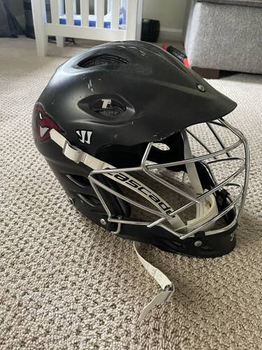 Black Adult Player's Warrior TII Helmet