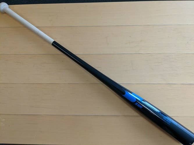 GRS-13 SSK PS200 Black/Col Blue Wood Fungo 37" Baseball Coaches Bat No Wrapper