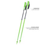 135cm - Komperdell CARBON 12.3 GS ski race Poles NATIONAL