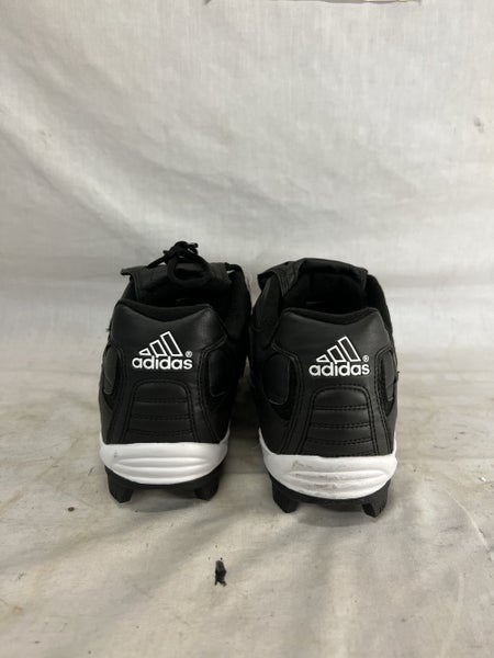 New Addidas Size 13.5 D Triple Star 5 Low Black Baseball Cleats
