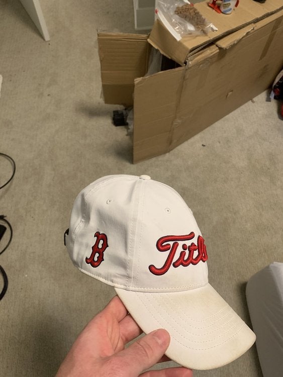 red sox titleist hat