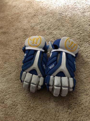 Used Warrior 13" Evo Lacrosse Gloves