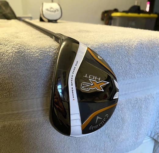 1-Used Men's Callaway Right Handed X2 Hot Fairway Wood Regular Flex 4 Wood