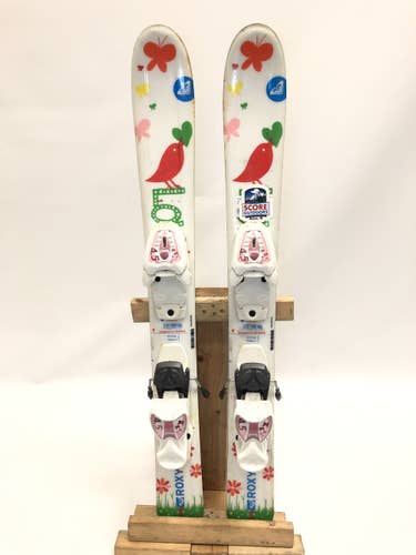 Roxy Kids Love 80cm Skis With Bindings