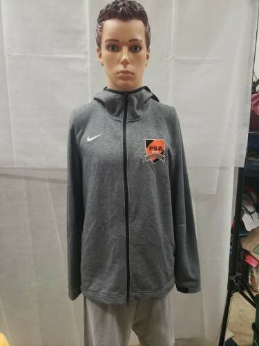 PSA Princeton Nike Hooded Jacket Full Zip L