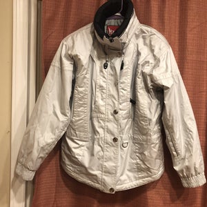 Gray Women's Adult Lightly Used Marker Jacket (Size 10)