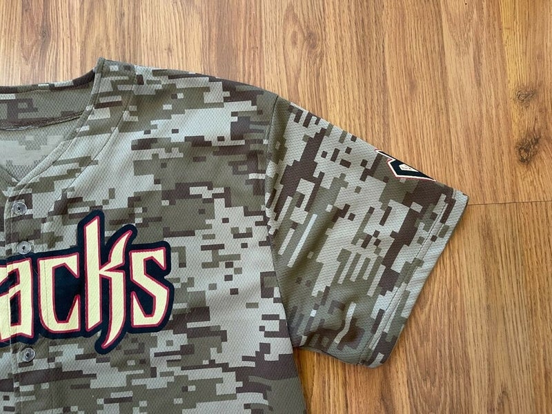 Milb Staten Island Yankees Military Pattern Baseball Jersey