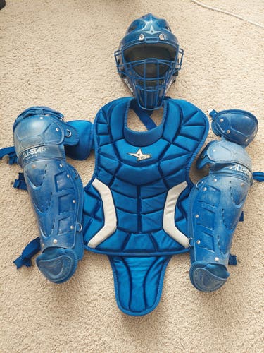 Used All Star Catcher's Set Ages 9-12