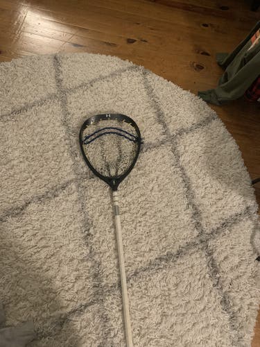 Black New Goalie Strung Command 2 Head