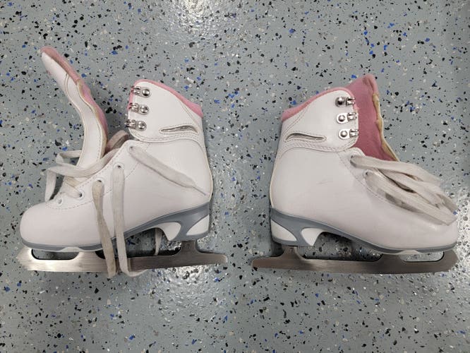 Pink Used Jackson Ultima Figure Skates Size 11