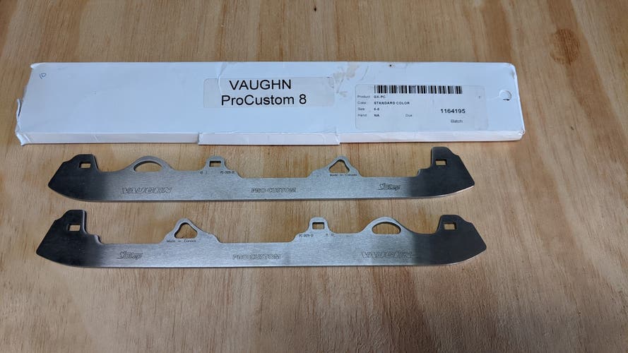 New Step Steel for Vaughn Goalie Skates! GX Pro Custom Size 8