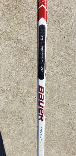 Like New Senior Bauer Regular Hyperlite Goalie Stick 26" Paddle