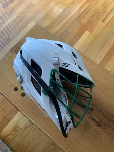 Cascade S Helmet Green Chrome Mask Brand New