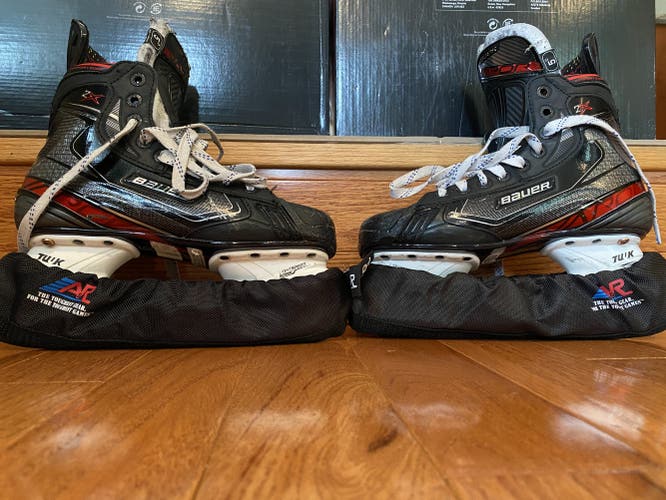 Used Junior Bauer Vapor 2X Hockey Skates Regular Width Size 5