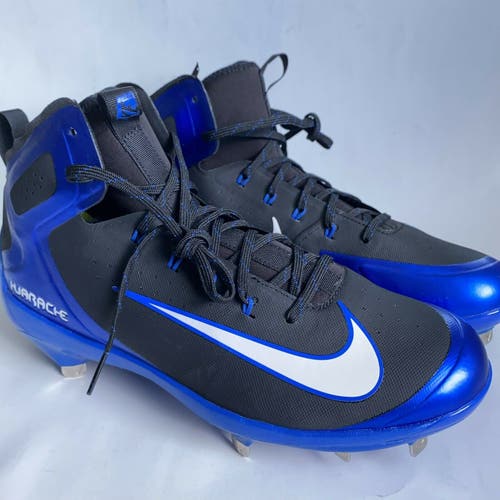 Nike Alpha Huarache Elite Men's Baseball Cleat Nike 923428-410 Blue Black Size 13