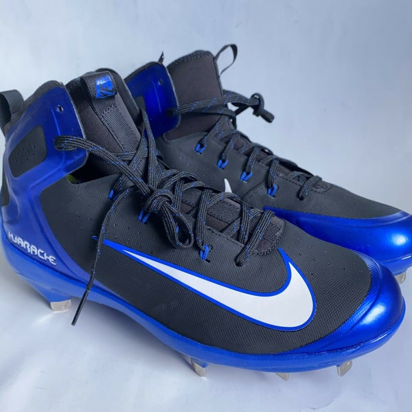 Nike Alpha Huarache Elite Men's Baseball Cleat Nike 923428-410 Blue Black Size 13