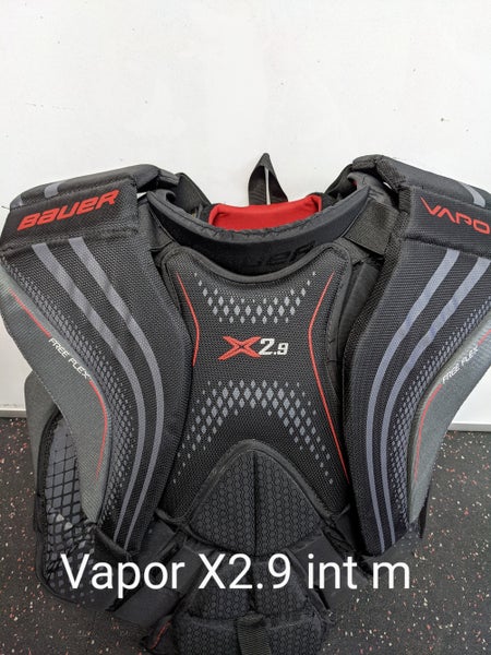 Intermediate New Medium Bauer Vapor X2.9 Goalie Chest Protector