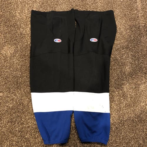 Black Senior Used Large Socks Pro Stock