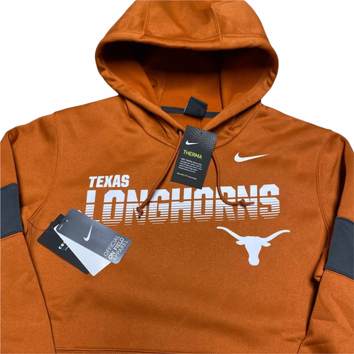 Texas Longhorns Nike Sideline Therma-FIT Performance Hoodie XL - Texas Orange