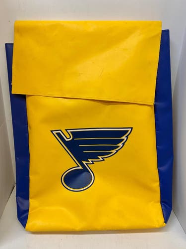 STL BLUES PRO STOCK HOCKEY SKATE TRAVEL BAG #12 SANFORD