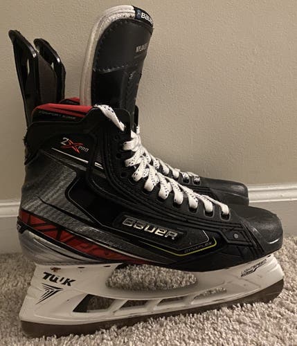 William Nylander Bauer Vapor 2X Pro Hockey Skates-6.5 D/A-Custom Ramon Edge Steel