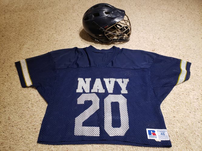 Vintage Navy USNA Naval Academy Midshipmen XL Jersey