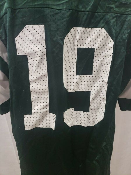 KEYSHAWN JOHNSON NY NEW YORK JETS CHAMPION AUTHENTIC NFL JERSEY