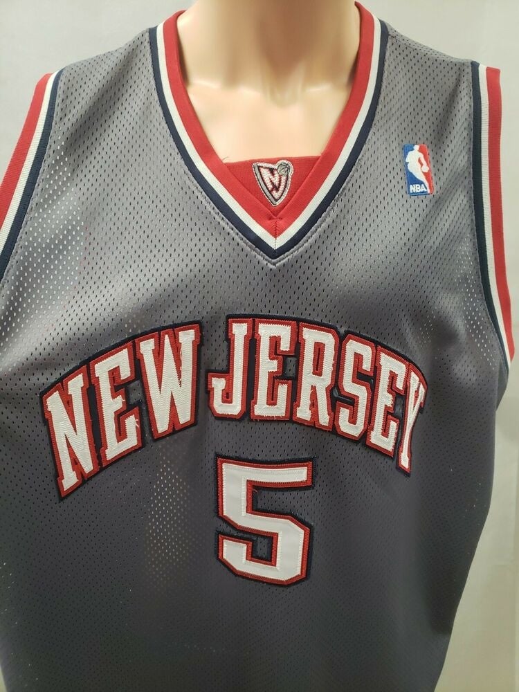 New Jersey Nets Vintage Jason Kidd Authentic Champion Basketball Jerse