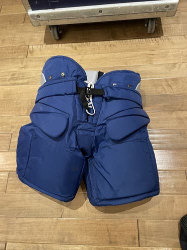 Reebok 11k Pro Hockey Goalie Pants Blue XL