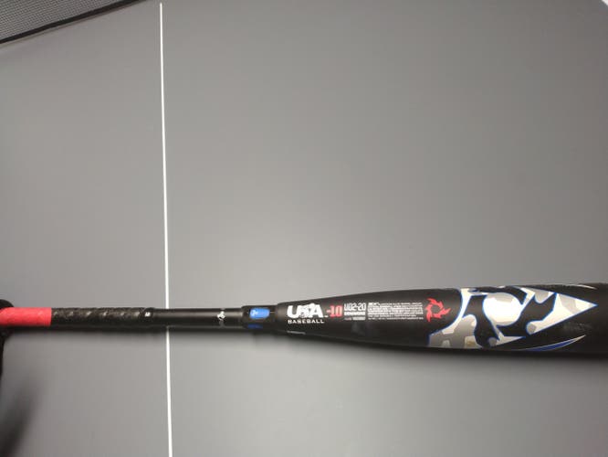 Used Kid Pitch (9YO-13YO) 2020 DeMarini Alloy Voodoo Bat (-10) 19 oz 29"