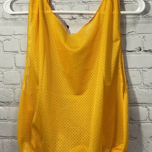 NEW Adams Adult Flag Football Practice Jersey Yellow Universal Fit Polyester