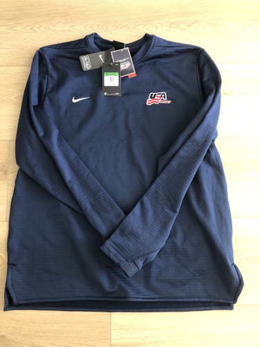 Nike USA Hockey Therma Modern Top -XL