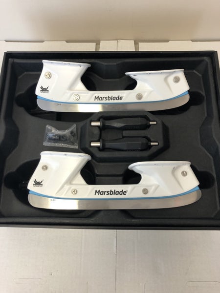 New Marsblade I1 First Edition Ice Hockey Skate Holders & Steel 246 mm (Please Read Full Description