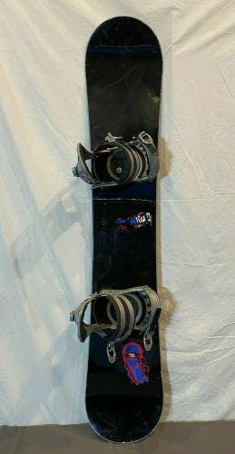 Type A Marini 154cm Twin-Tip All-Mountain Snowboard w/Technine Bindings Large